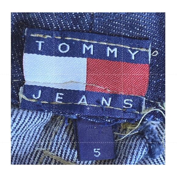 Tommy Hilfiger Womens 5 Y2K Bootcut Blue Mid Rise Denim Jeans - Picture 3 of 11